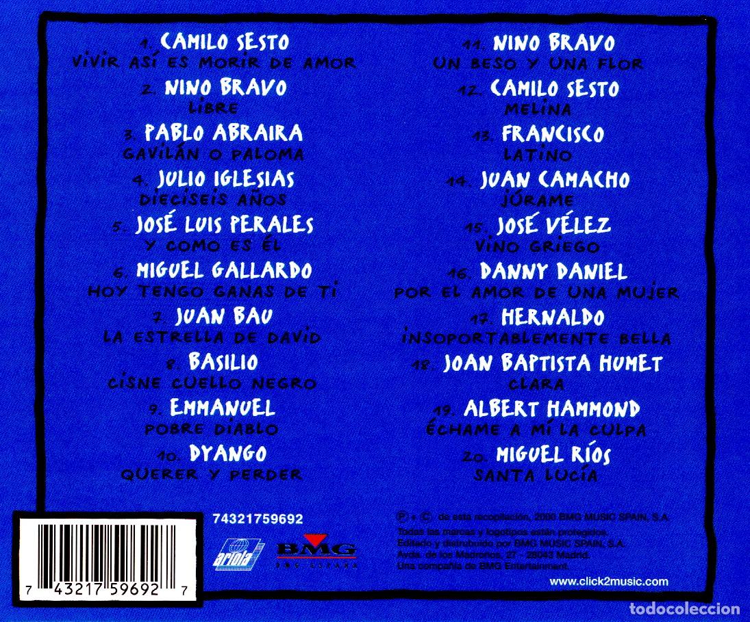 CDs de m&uacute;sica: VOCES - 20 Grandes Exitos {REMASTERIZADO} (2000) - Foto 2