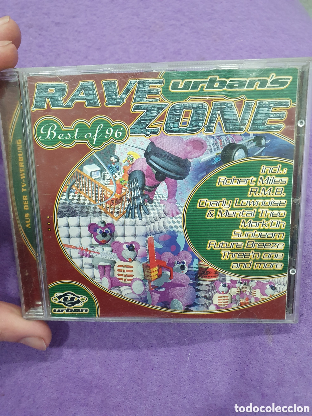 CDs de m&uacute;sica: CD. Rave Zone. (L77) - Foto 1