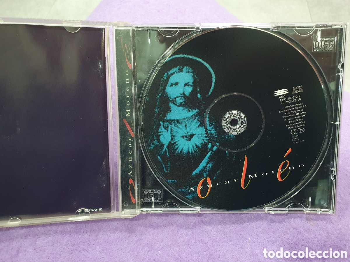 CDs de m&uacute;sica: CD. Az&uacute;car Moreno. Ol&eacute;. (L77) - Foto 2