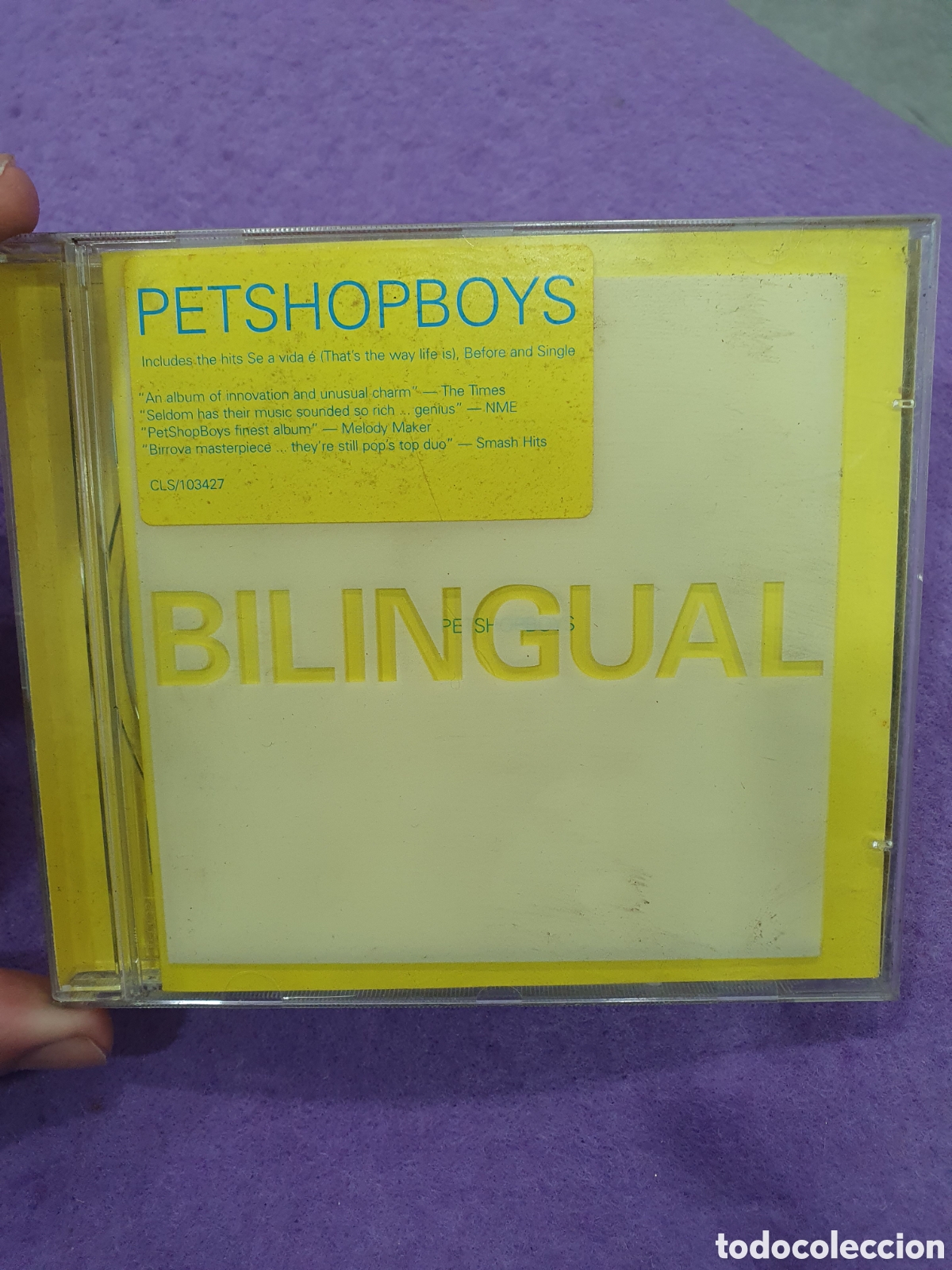 CDs de m&uacute;sica: CD. PetShopBoys. Bilingual. (L77) - Foto 1