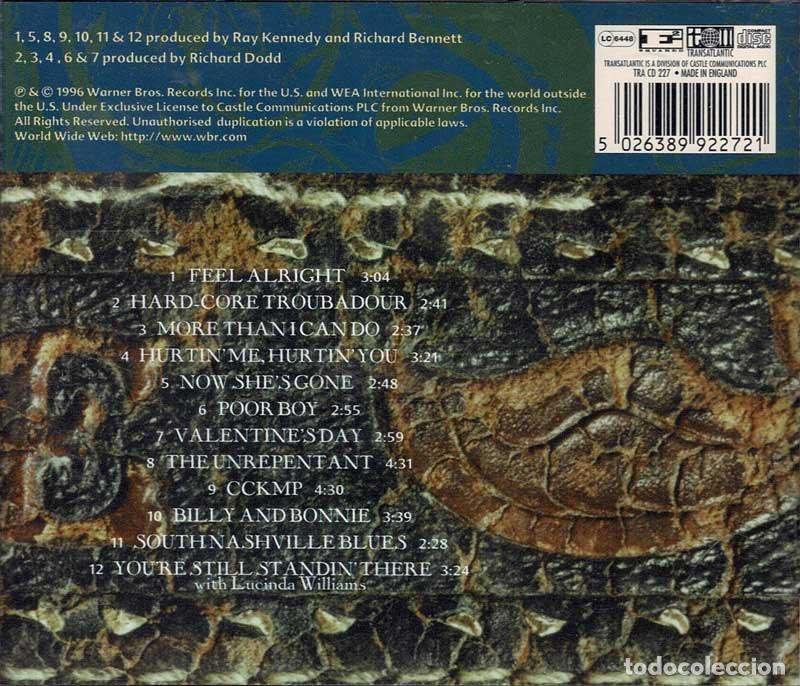CDs de m&uacute;sica: Steve Earle - I Feel Alright. CD - Foto 2