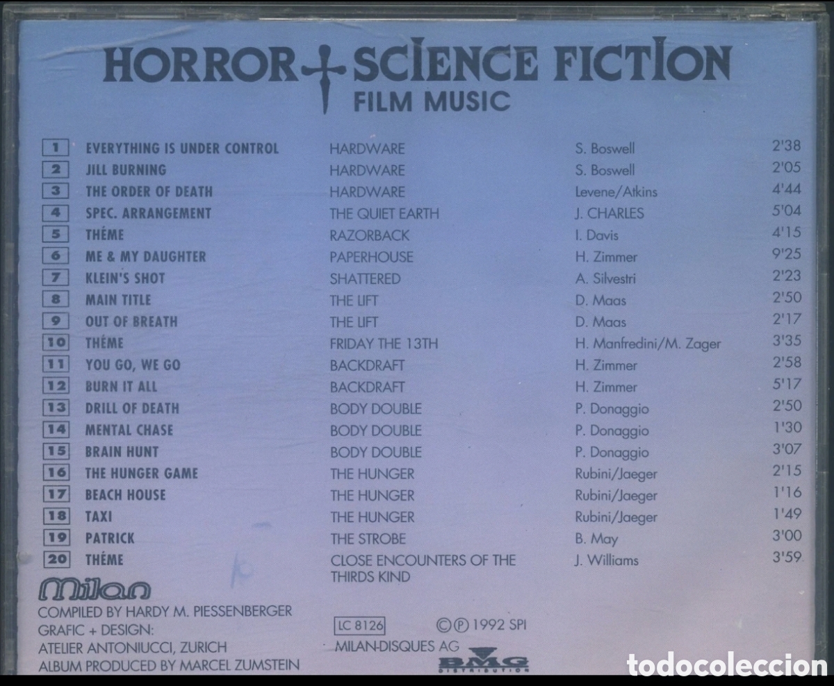 CDs de m&uacute;sica: Horror Science Fiction - Foto 2