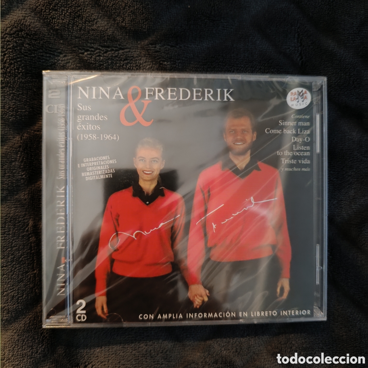 CDs de m&uacute;sica: CD Nina & Frederik - sus grandes &eacute;xitos - Foto 1