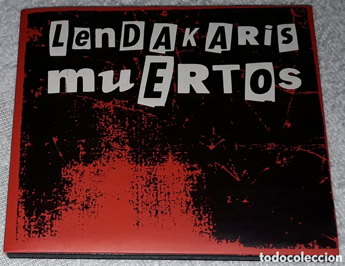 CDs de m&uacute;sica: CD - LENDAKARIS MUERTOS - CON POSTER - DIGIPACK - Foto 1