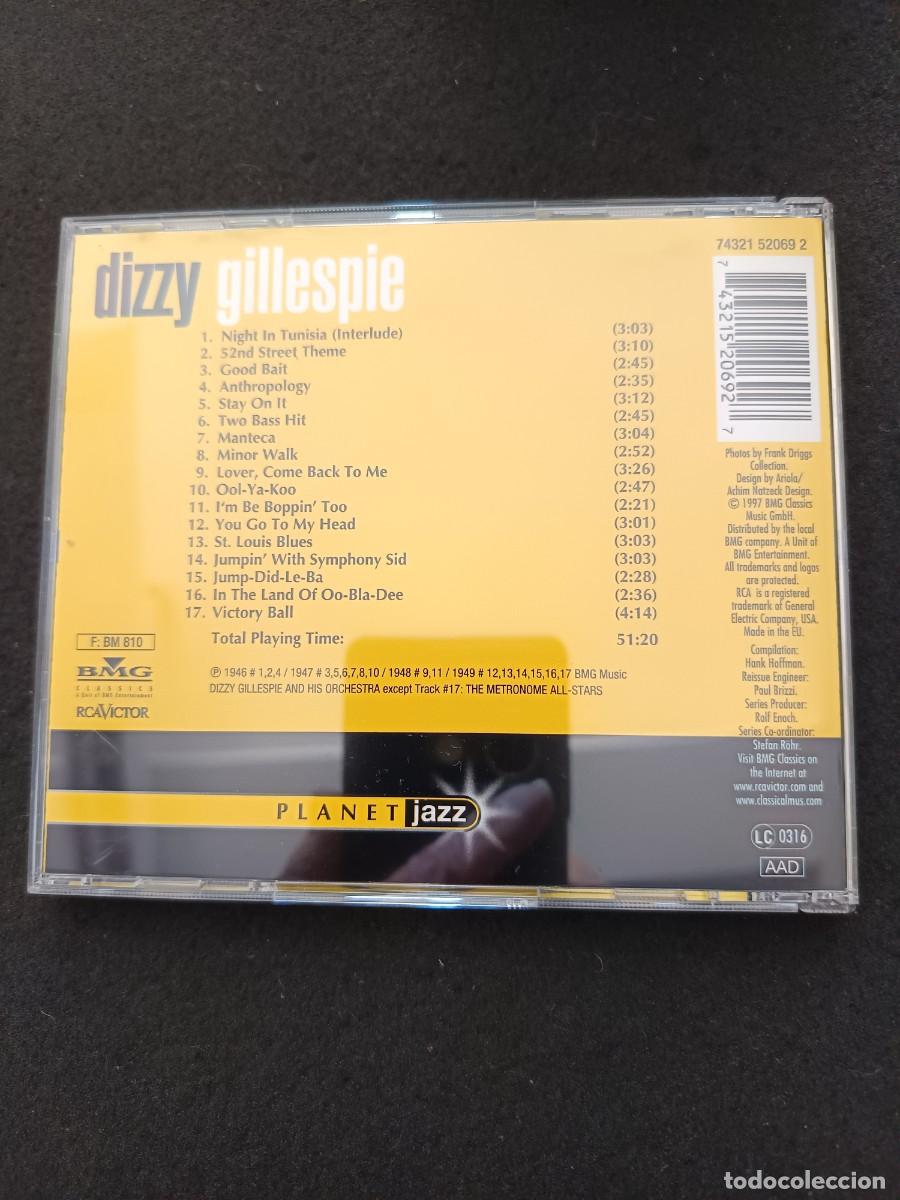 CDs de m&uacute;sica: DIZZI GILLESPIE. PLANET JAZZ - Foto 2