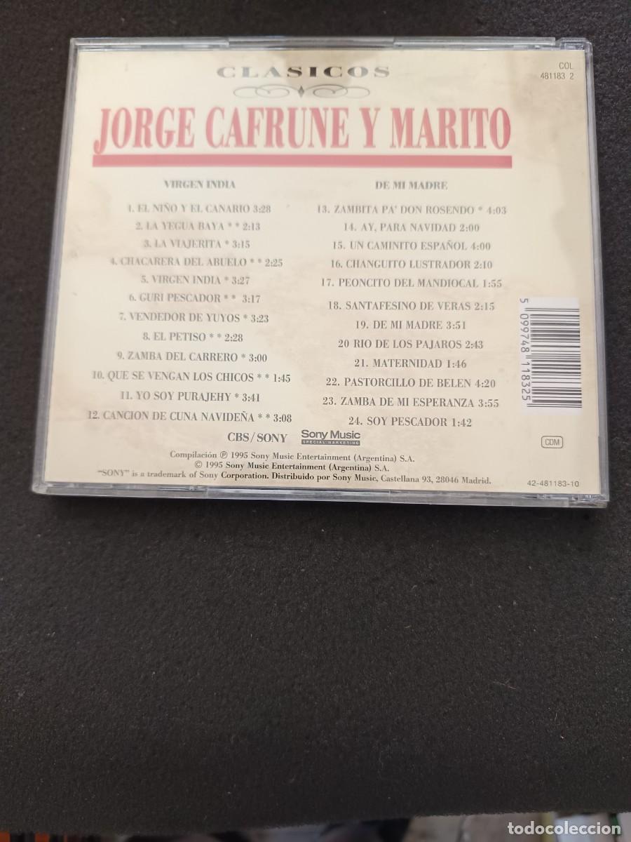 CDs de m&uacute;sica: JORGE CAFRUNE Y MARITO - Foto 2