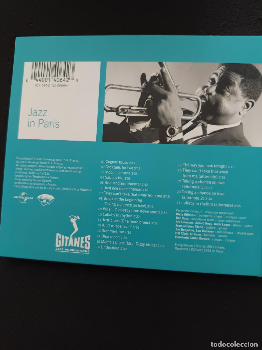 CDs de m&uacute;sica: DIZZI GILLESPIE. COGNAC BLUES - Foto 2