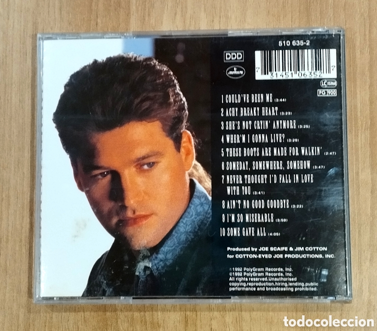 CDs de m&uacute;sica: CD BILLY RAY CYRUS. SOME GAVE ALL - Foto 2