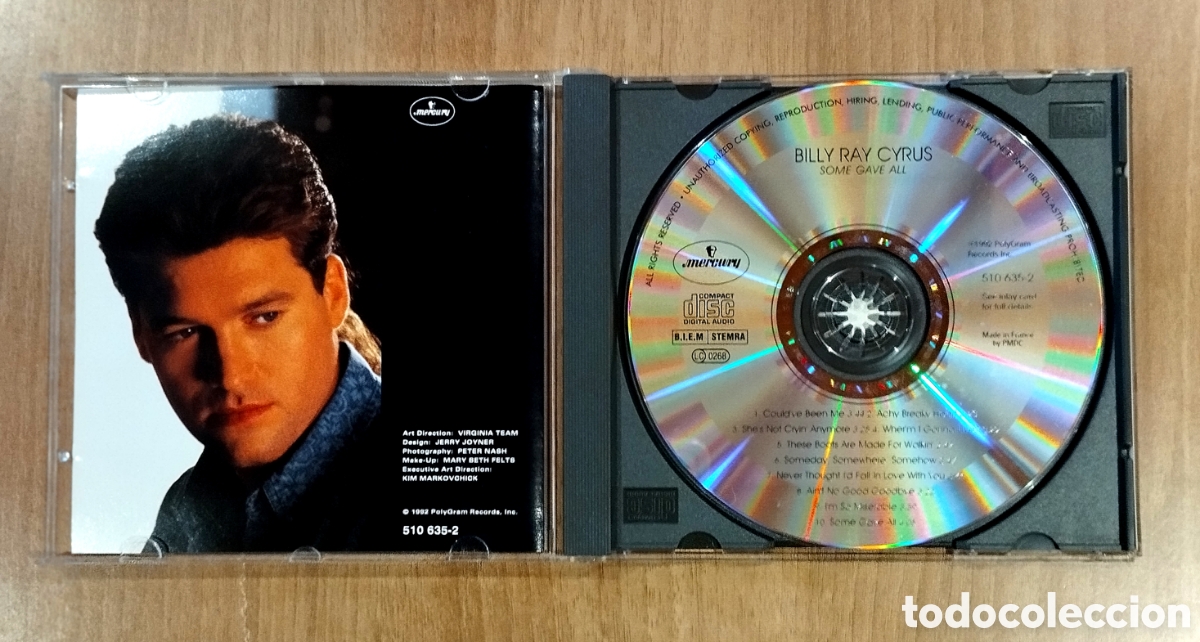 CDs de m&uacute;sica: CD BILLY RAY CYRUS. SOME GAVE ALL - Foto 3
