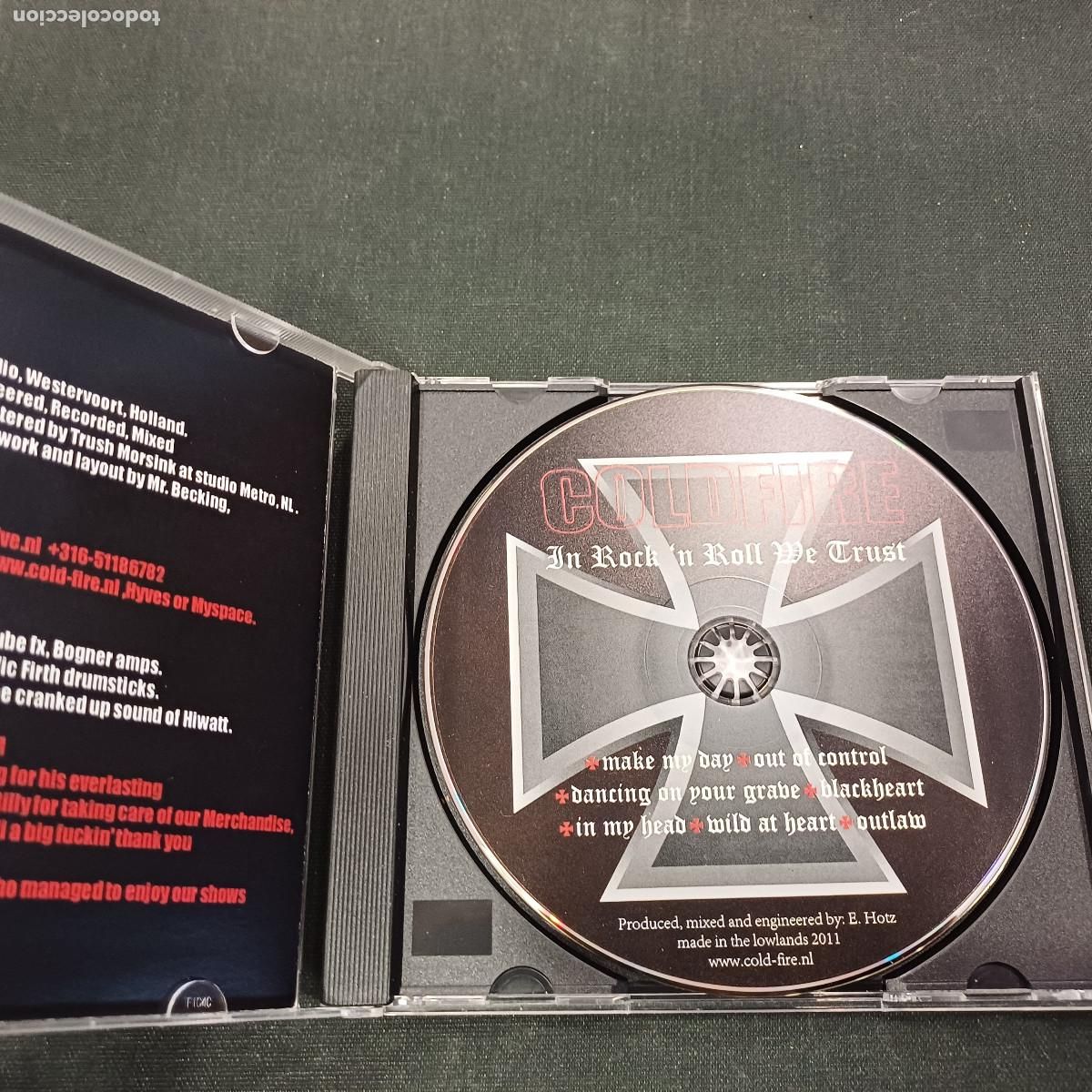 CDs de m&uacute;sica: COLDFIRE/IN ROCKN ROLL WE TRUST/CD METAL. - Foto 2