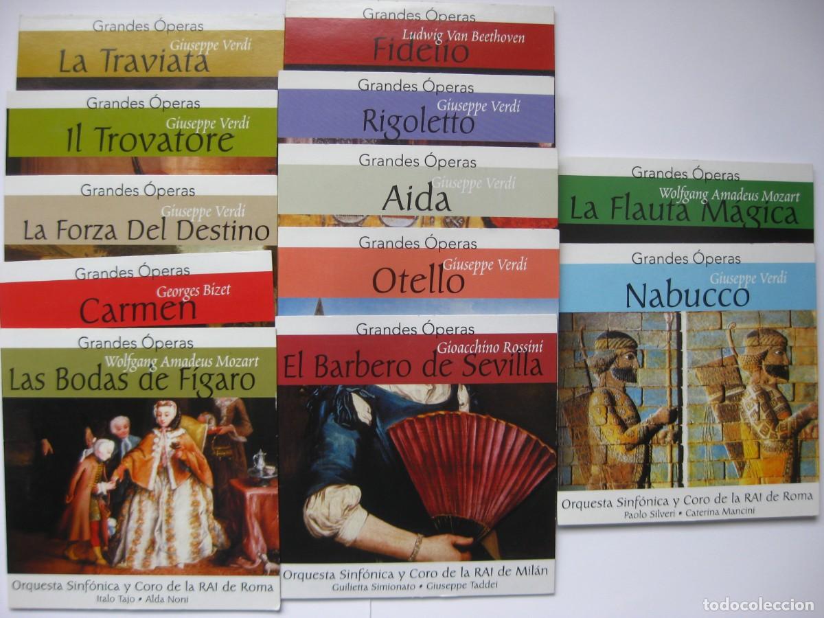 CDs de m&uacute;sica: GRANDES OPERAS 12 CDS - Foto 1