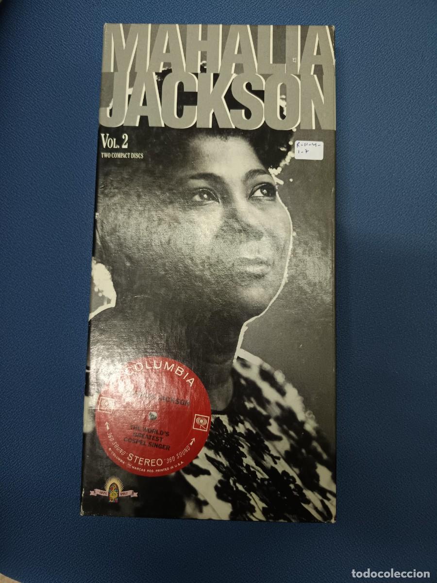 CDs de m&uacute;sica: 2 CD-BOX. MAHALIA JACKSON. VOL. 2. TWO COMPACT DISCS. COLUMBIA - Foto 1