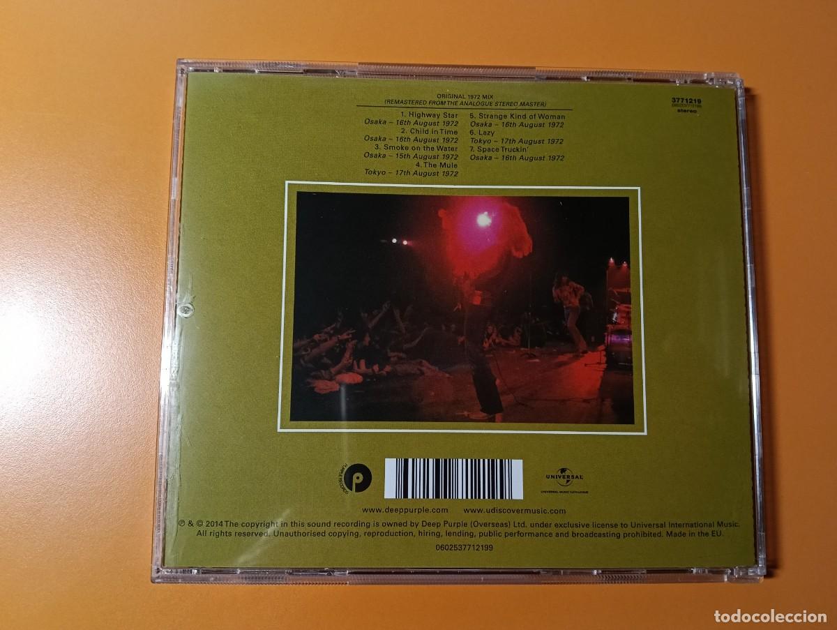 CDs de m&uacute;sica: CD Deep Purple &ndash; Made In Japan (Universal, 2014) - Foto 2