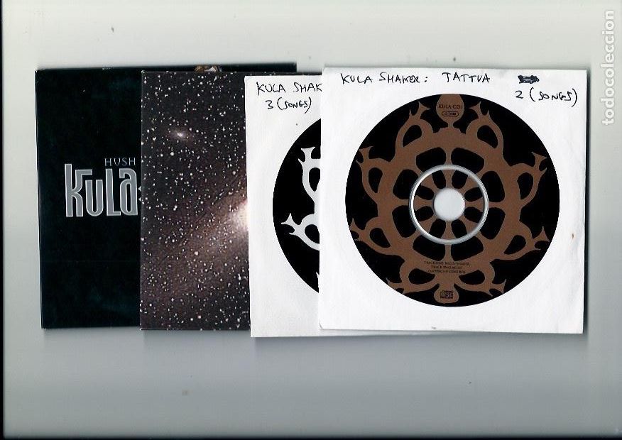 CDs de M&uacute;sica: KULA SHAKER. Tattva lucky. greateful when you're dead.Hush. Tattva (4 cds single)