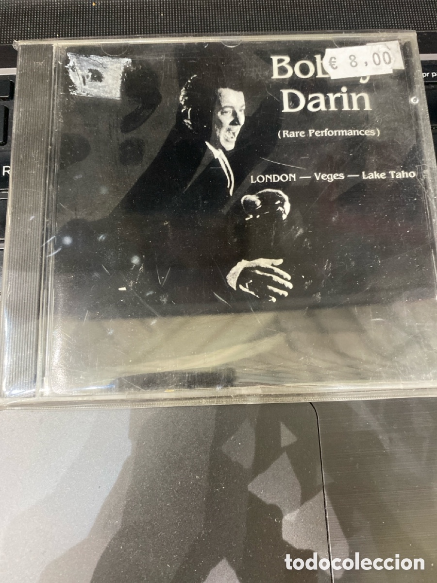 CDs de M&uacute;sica: BOBBY DARIN - RARE PERFORMANCES, LONDON, VEGES, LAKE TAHO CD ALBUM