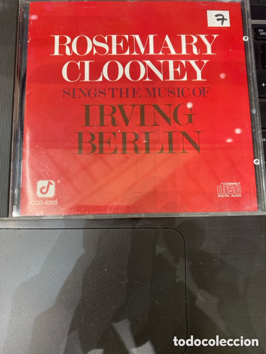 CDs de M&uacute;sica: ROSEMARY CLOONEY - SINGS THE MUSIC OF IRVING BERLIN CD ALBUM