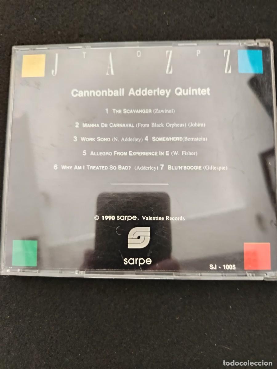 CDs de m&uacute;sica: CANNONBALL ADDERLEY (TOP JAZZ SARPE). - Foto 2