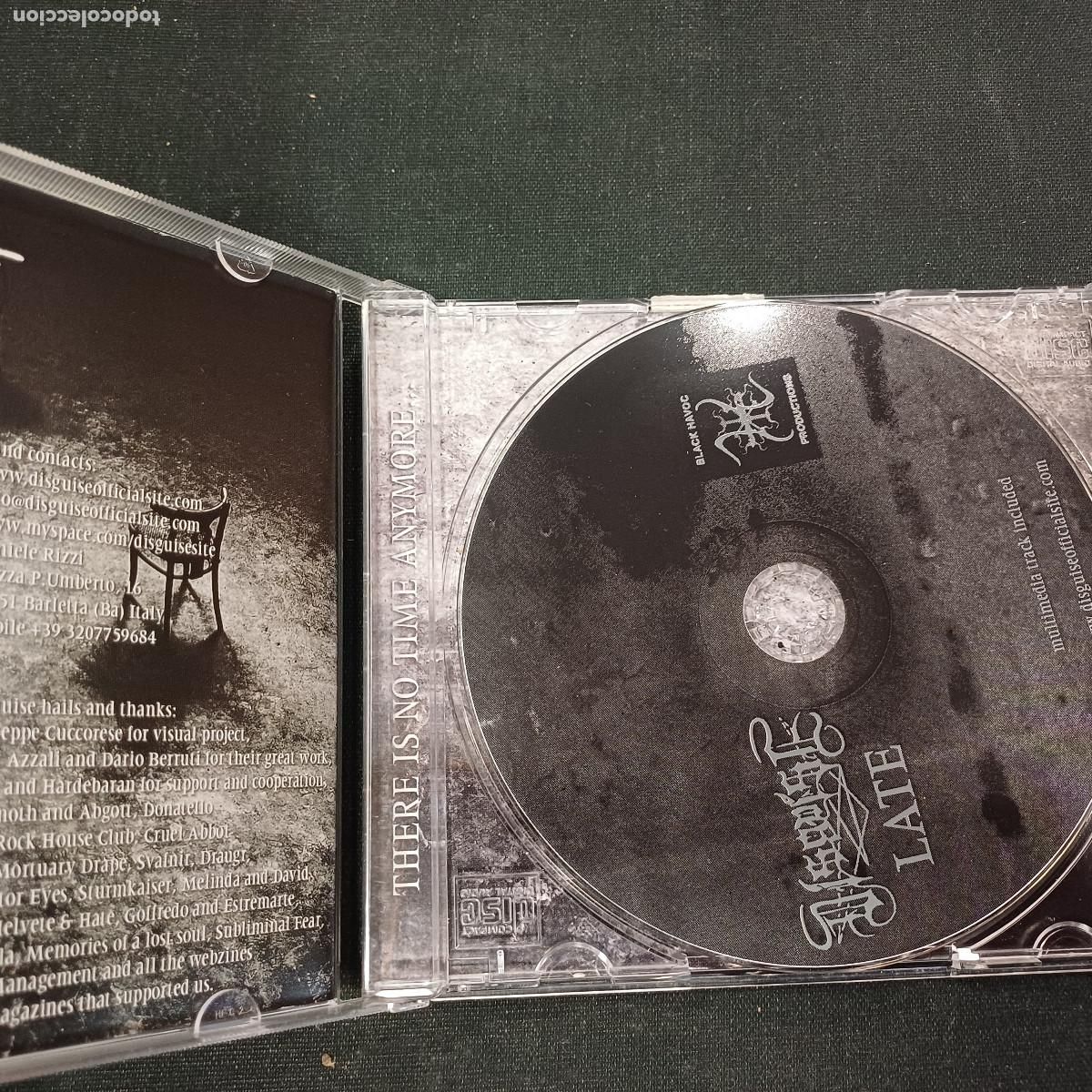 CDs de m&uacute;sica: DISGUISE/LATE/CD METAL. - Foto 2