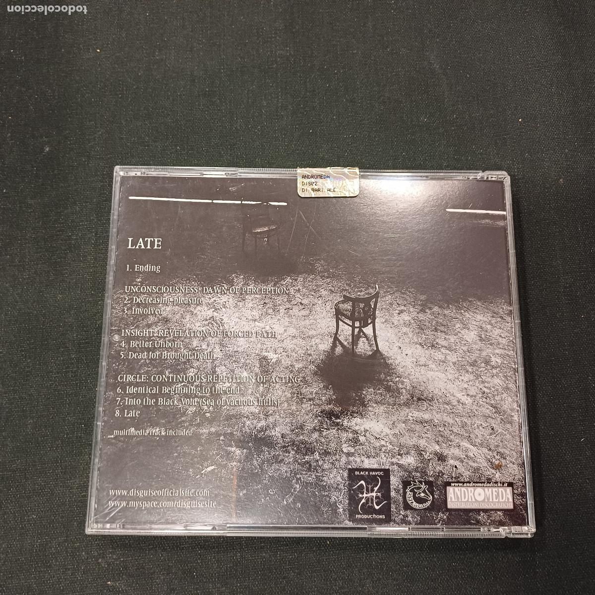 CDs de m&uacute;sica: DISGUISE/LATE/CD METAL. - Foto 3