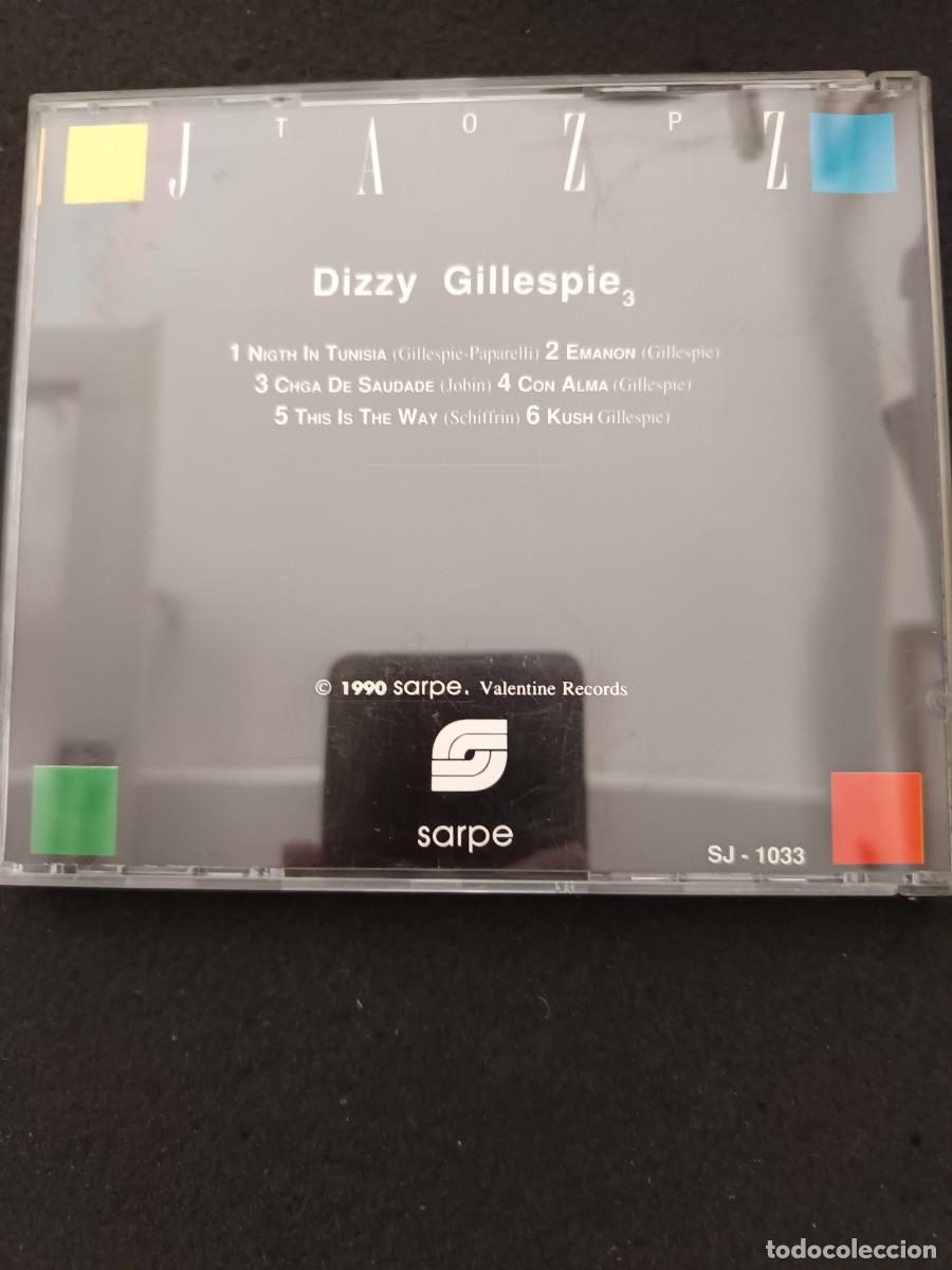 CDs de m&uacute;sica: DIZZY GILLESPIE 3 (TOP JAZZ SARPE). - Foto 2