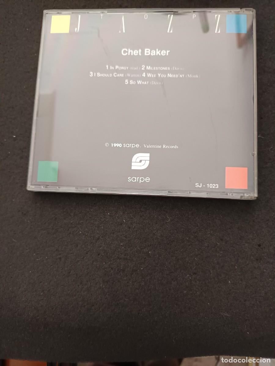CDs de m&uacute;sica: CHET BAKER (TOP JAZZ SARPE). - Foto 2