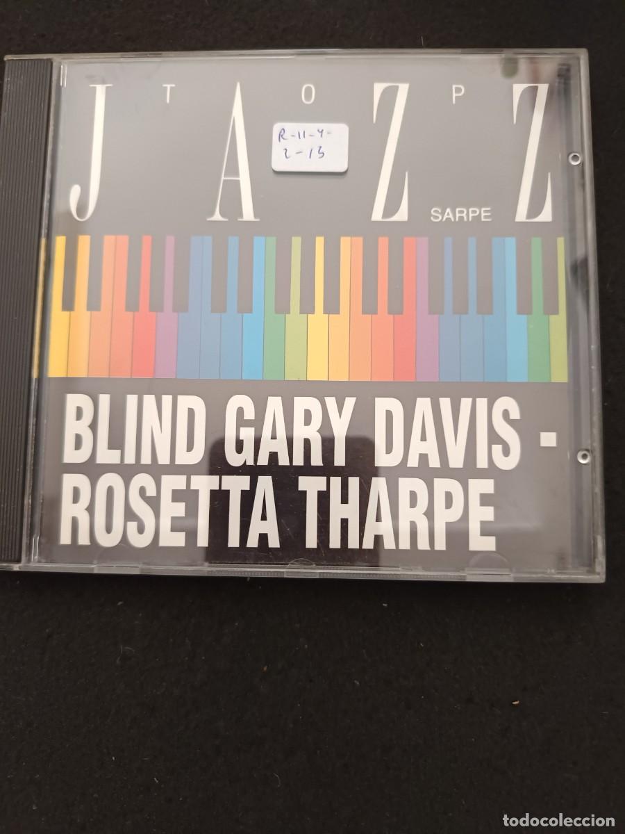 CDs de m&uacute;sica: BLIND GARY DAVIS - ROSETTA THARPE (TOP JAZZ SARPE). - Foto 1