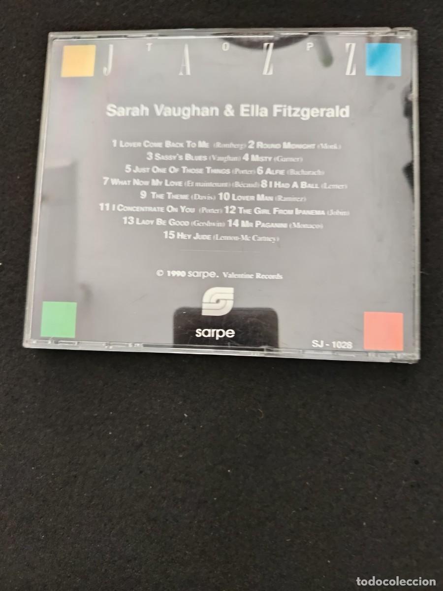 CDs de m&uacute;sica: SARAH & ELLA (TOP JAZZ SARPE). - Foto 2