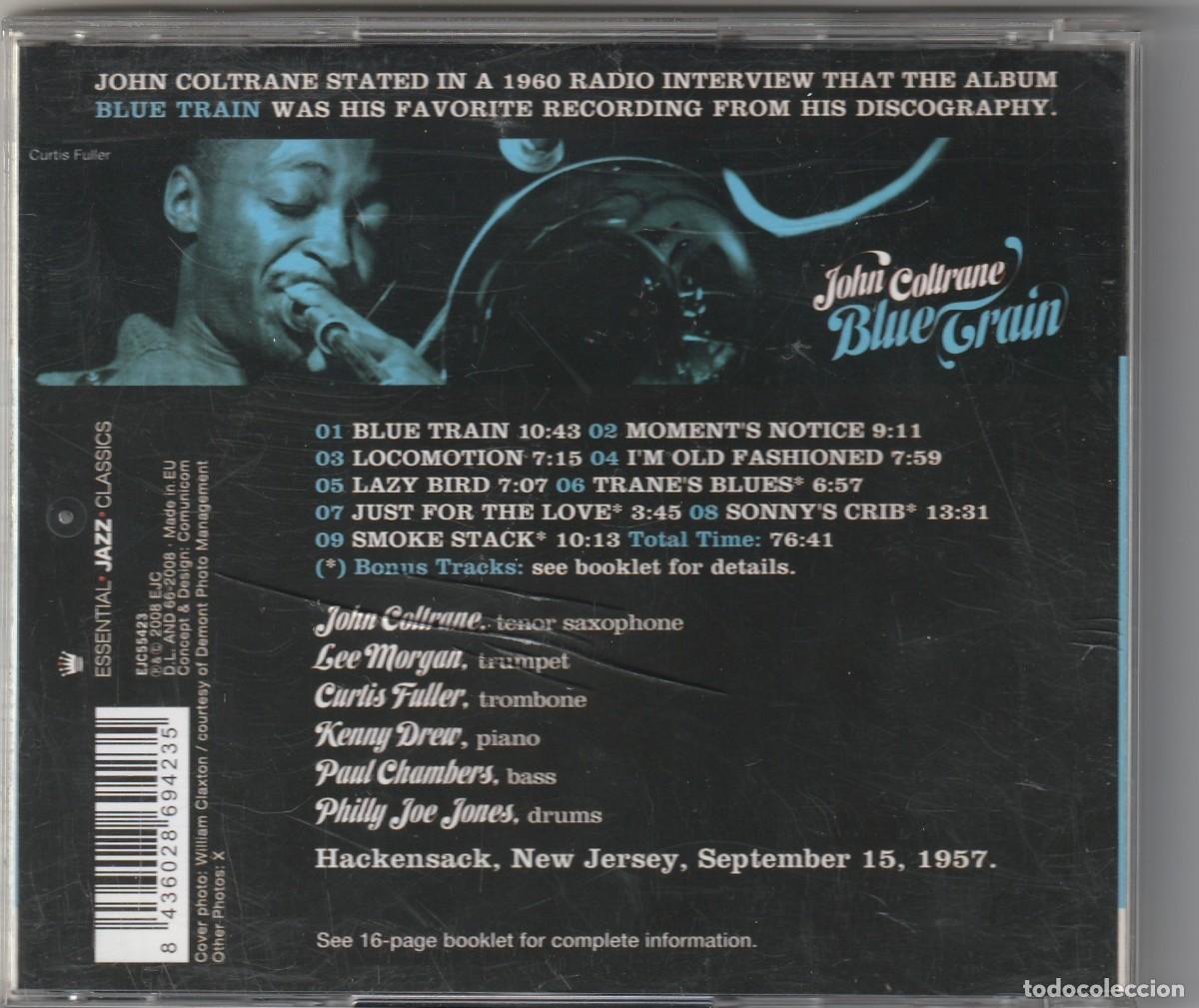 CDs de m&uacute;sica: JOHN COLTRANE - BLUE TRAIN (CD 2008) - Foto 2
