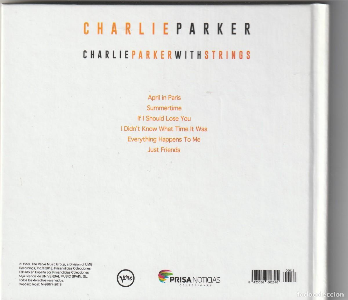 CDs de m&uacute;sica: CHARLIE PARKER - WITH STRINGS (CD VERVE 2018) - Foto 2
