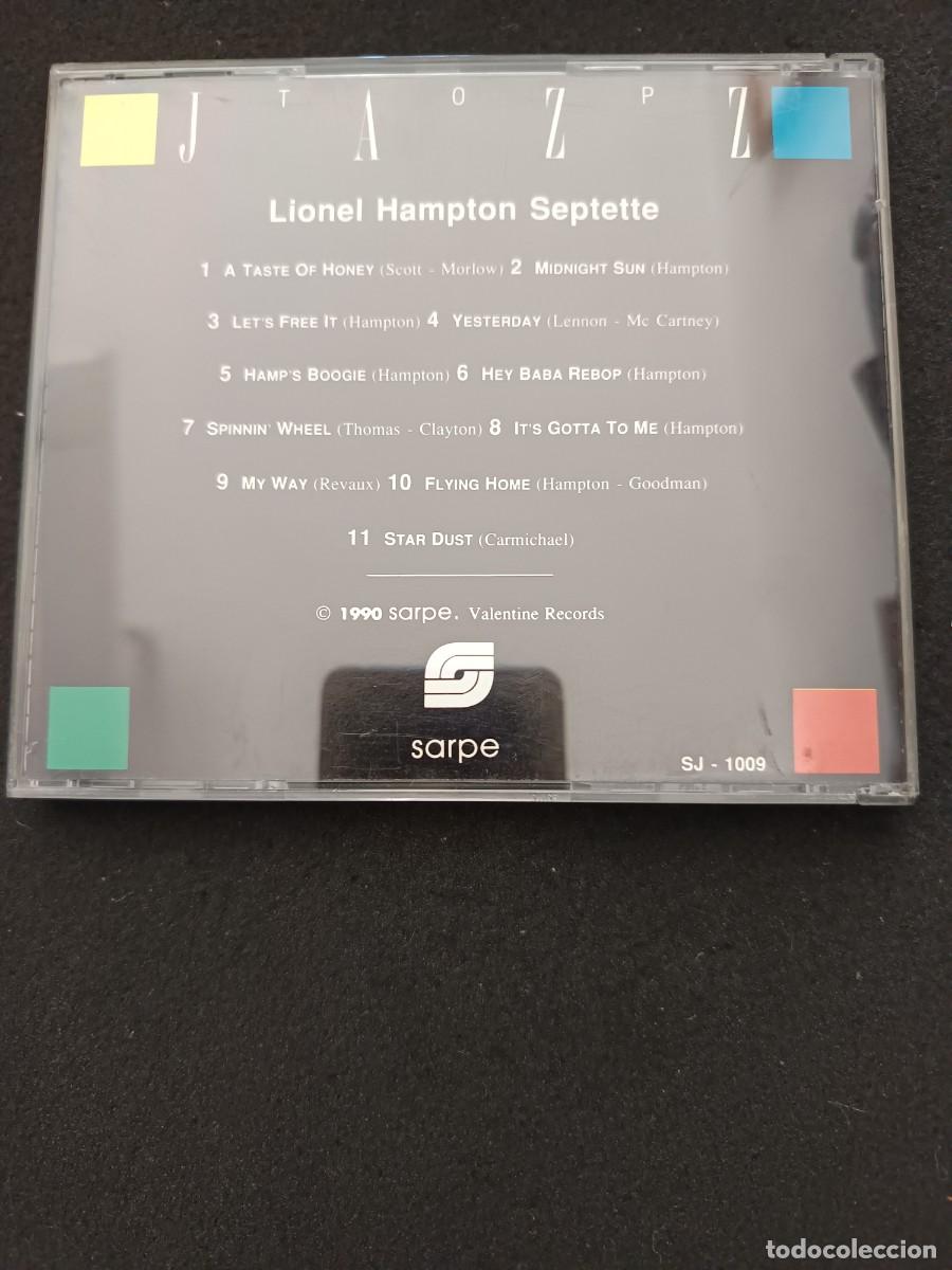 CDs de m&uacute;sica: LIONEL HAMPTON (TOP JAZZ SARPE). - Foto 2