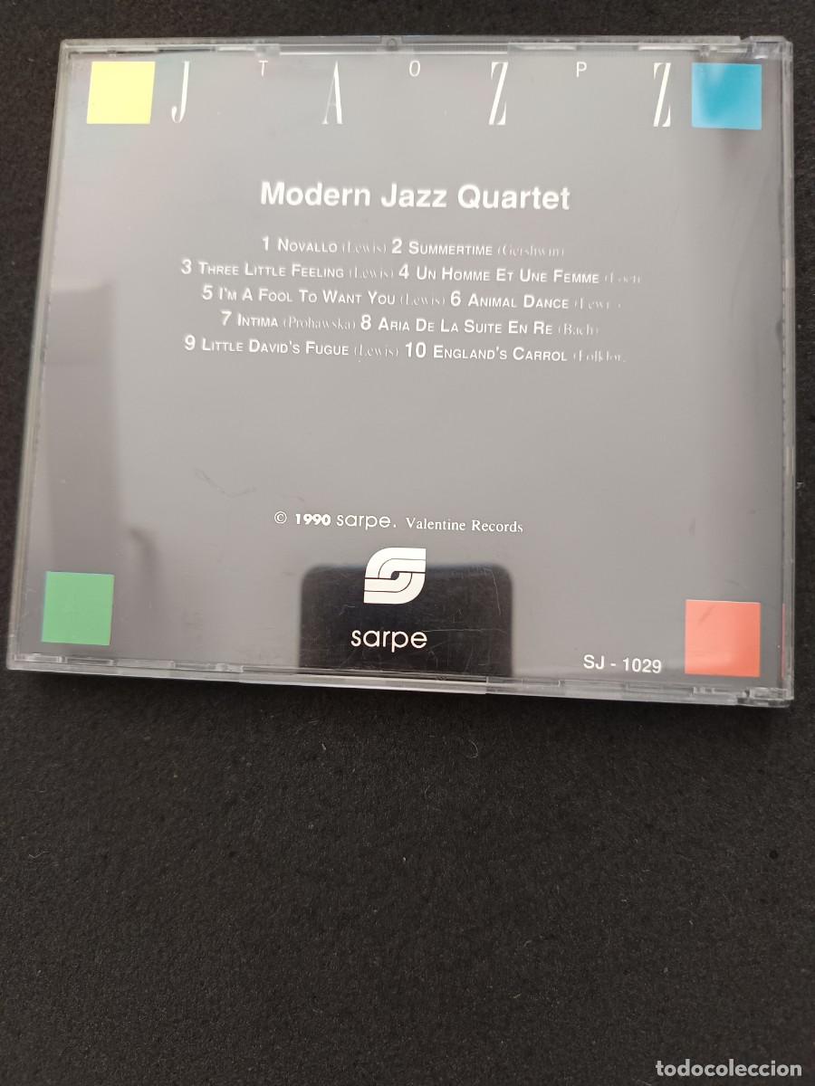 CDs de m&uacute;sica: MODERN JAZZ QUARTET 2 (TOP JAZZ SARPE). - Foto 2