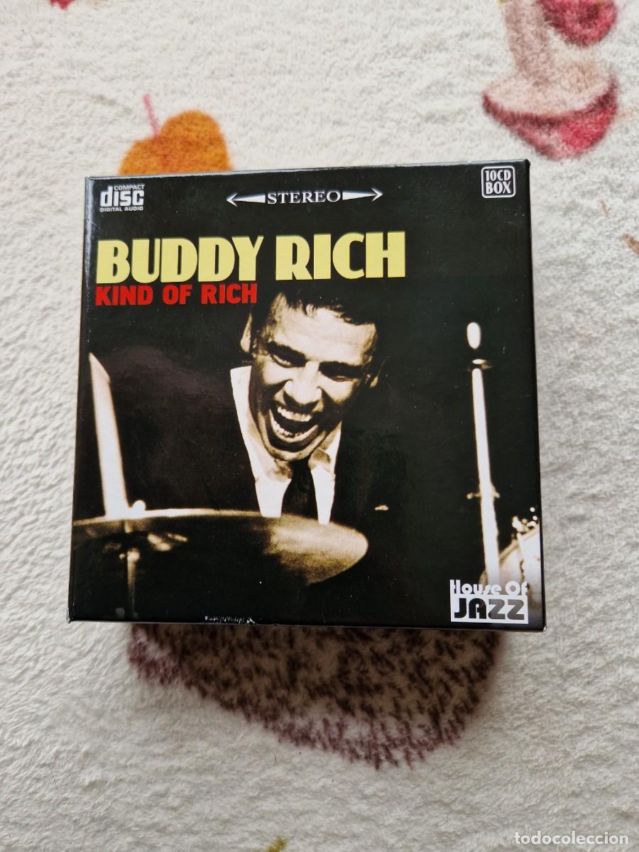 CDs de m&uacute;sica: Buddy Rich Box Set 10cds - Jazz Drummer - Foto 1
