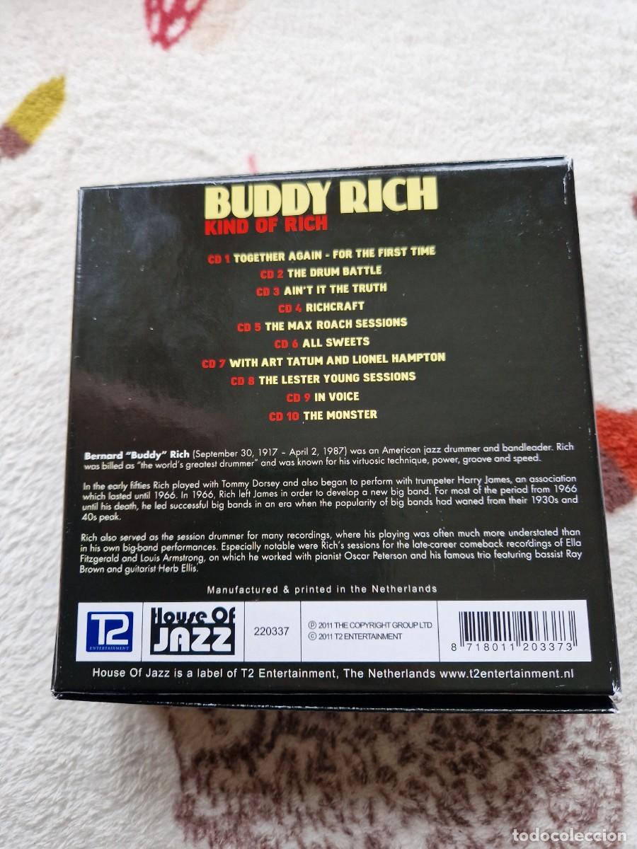 CDs de m&uacute;sica: Buddy Rich Box Set 10cds - Jazz Drummer - Foto 2
