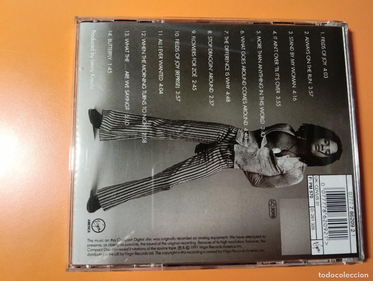 CDs de m&uacute;sica: CD LENNY KRAVITZ - MAMA SAID (VIRGIN, 1991) - Foto 2