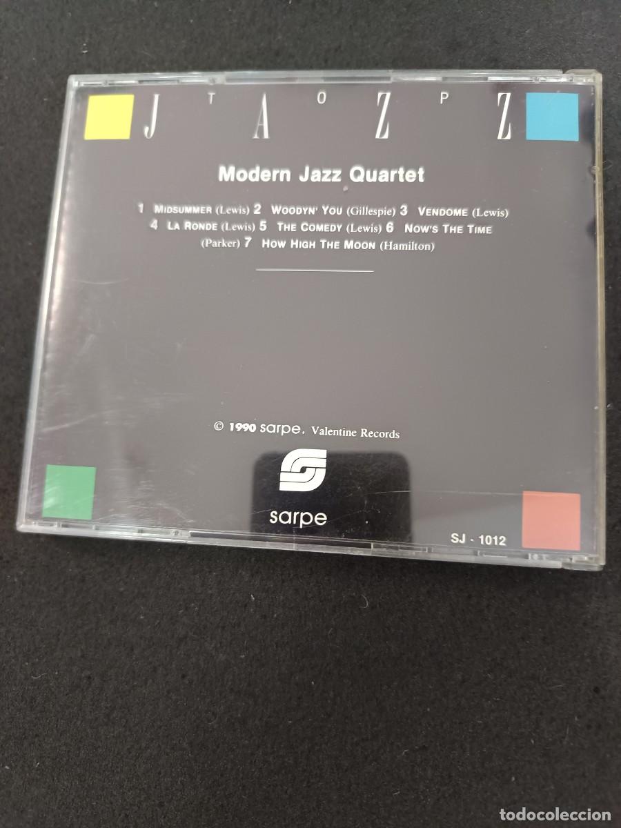 CDs de m&uacute;sica: MODERN JAZZ QUARTET (TOP JAZZ SARPE). - Foto 2