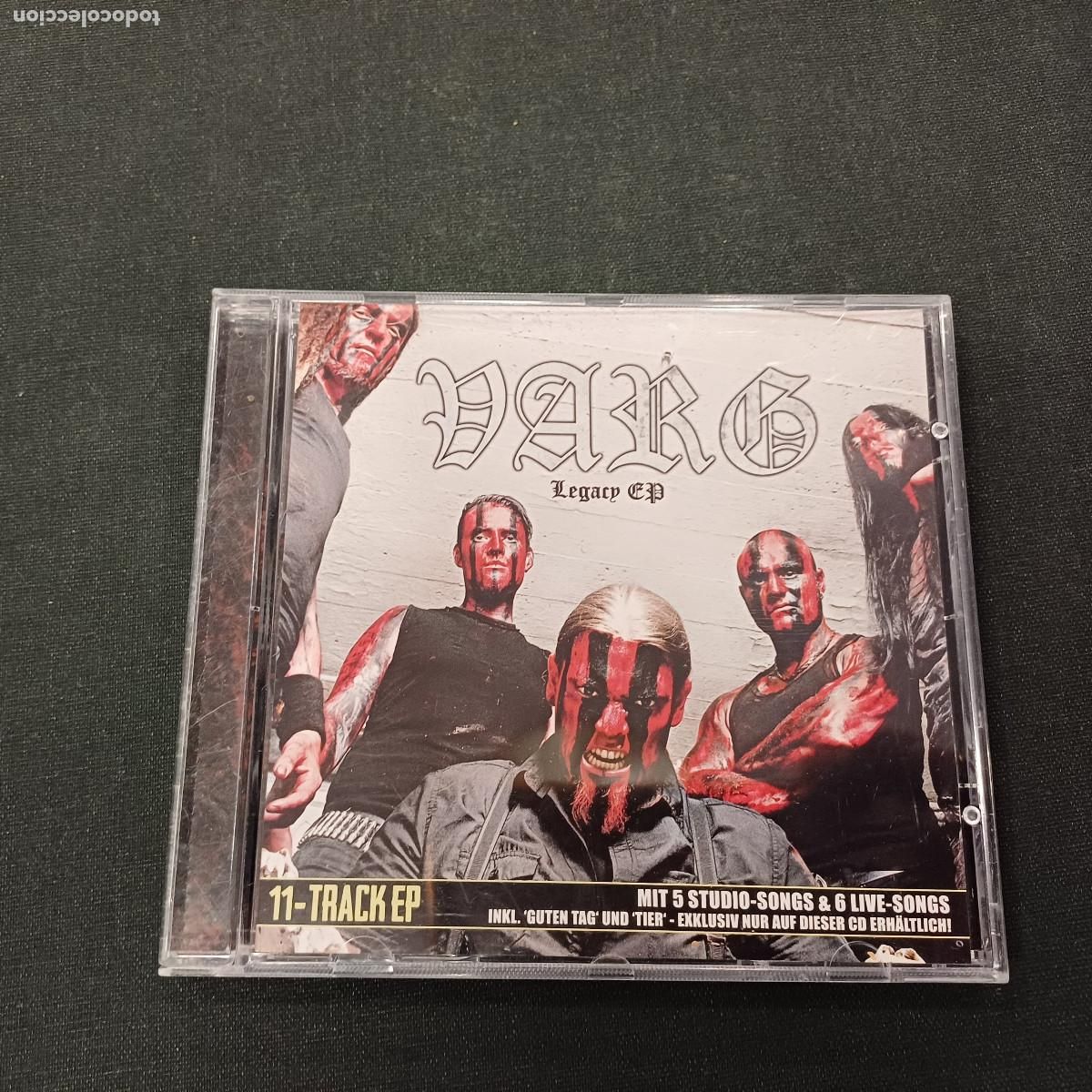 CDs de m&uacute;sica: VARG/LEGACY EP/CD METAL. - Foto 1