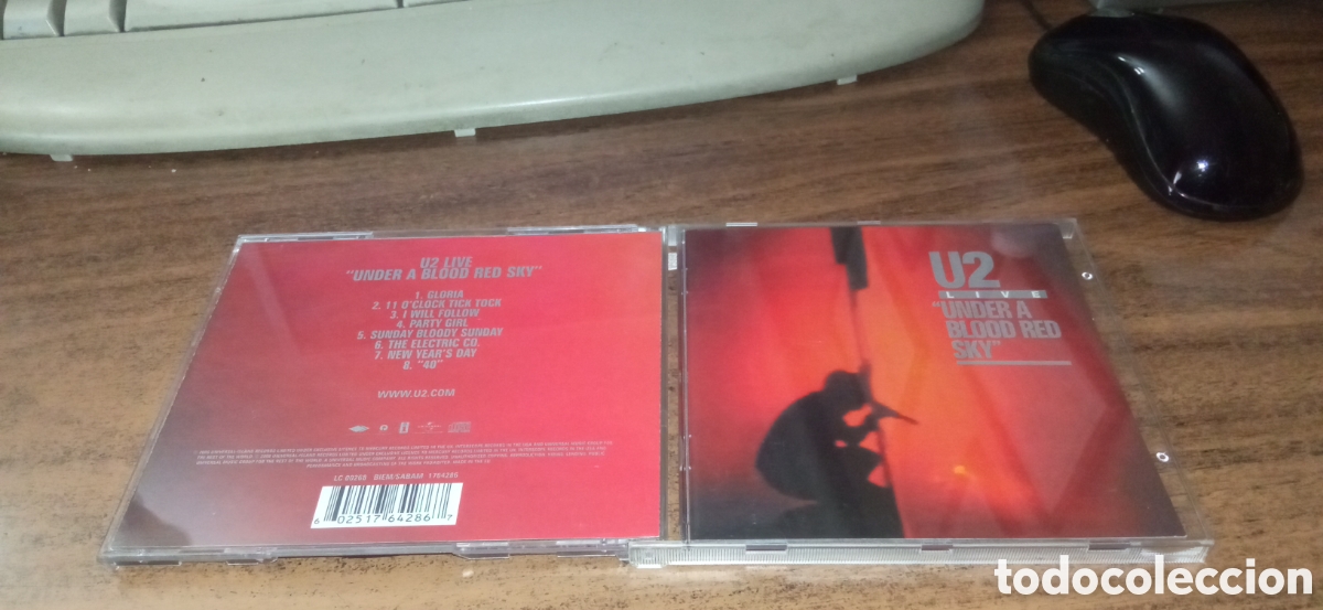 CDs de m&uacute;sica: U2 &ndash; Live / Under A Blood Red Sky (2008) - Foto 1