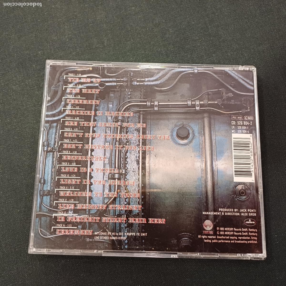 CDs de m&uacute;sica: DORO/MACHINE II MACHINE/CD METAL. - Foto 3