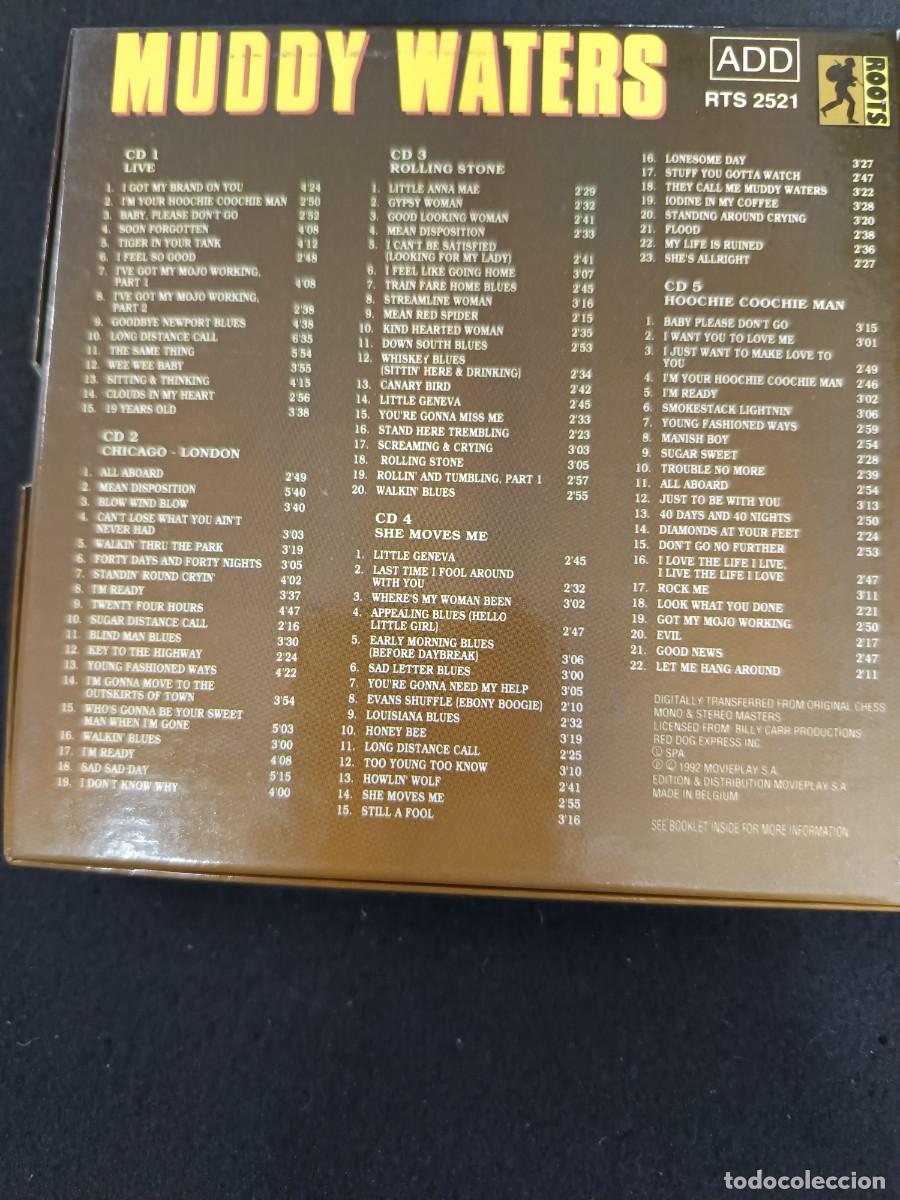 CDs de m&uacute;sica: 5 CDS BOX. MUDDY WATERS - Foto 2