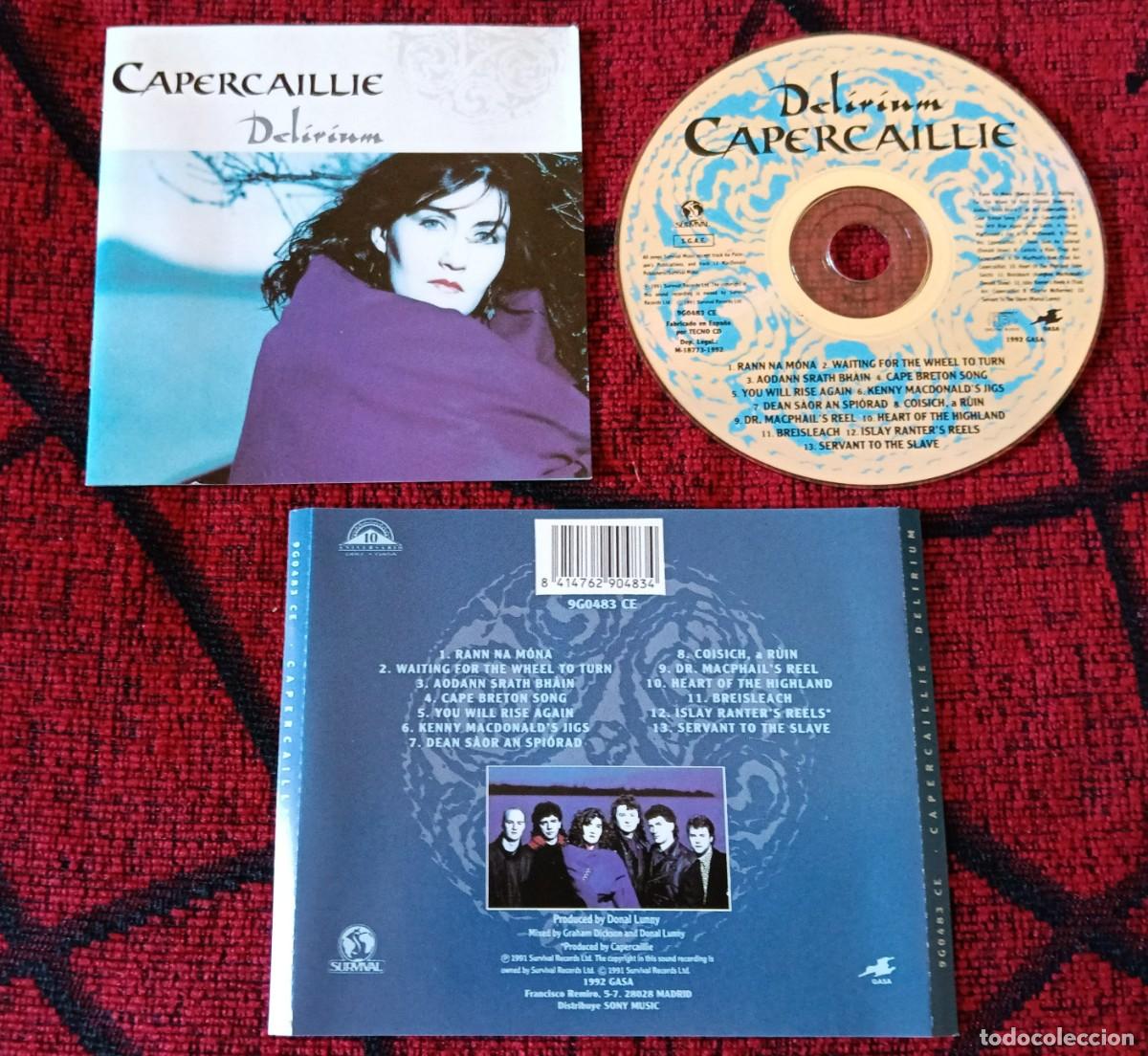 CDs de m&uacute;sica: CAPERCAILLIE ** Delirium ** CD 1992 - Foto 1