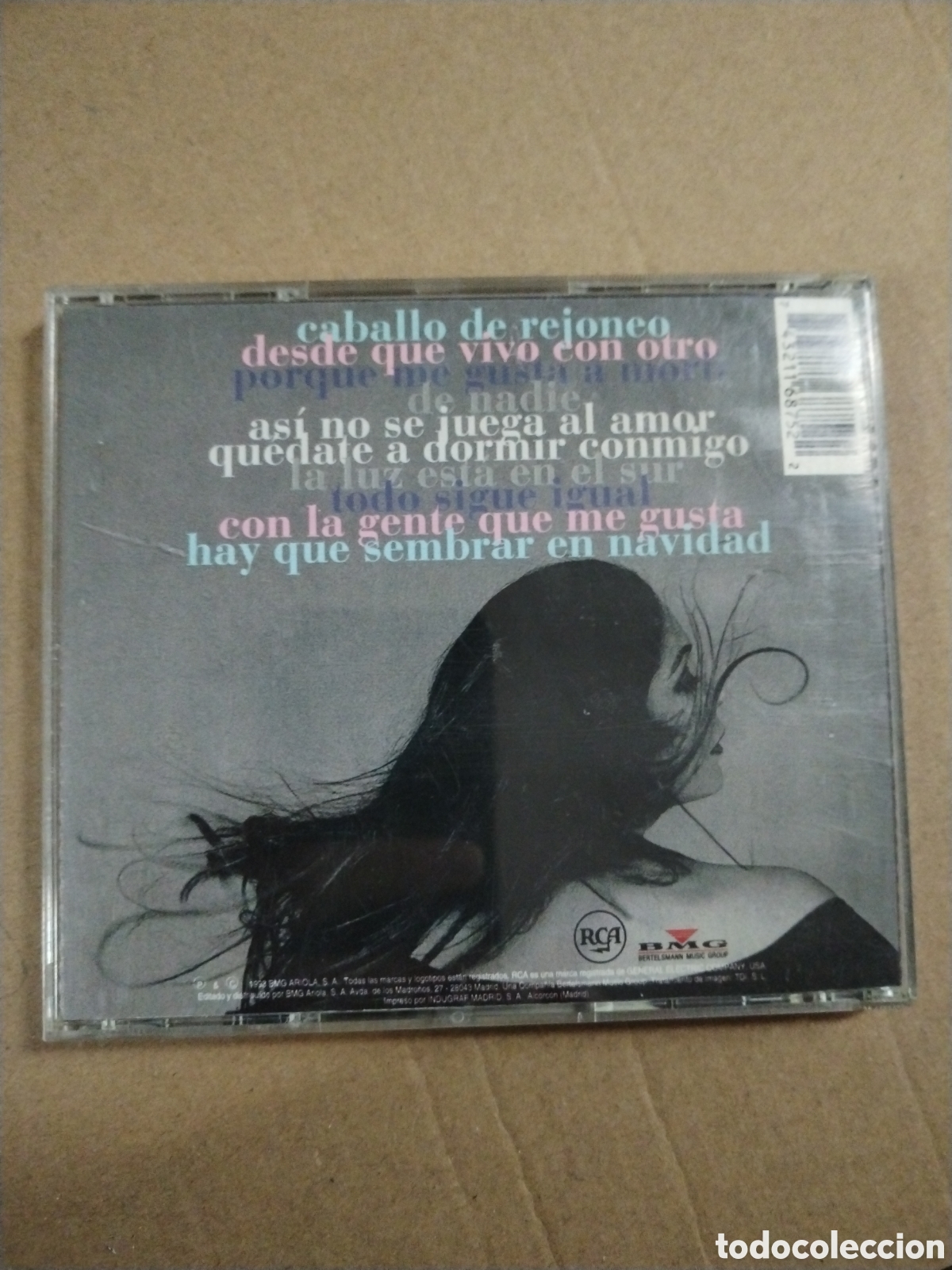CDs de m&uacute;sica: ISABEL PANTOJA. DE NADIE. CD. - Foto 2