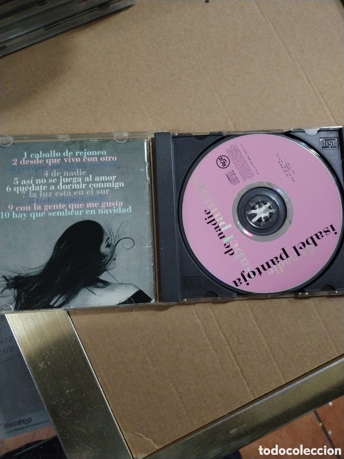 CDs de m&uacute;sica: ISABEL PANTOJA. DE NADIE. CD. - Foto 3