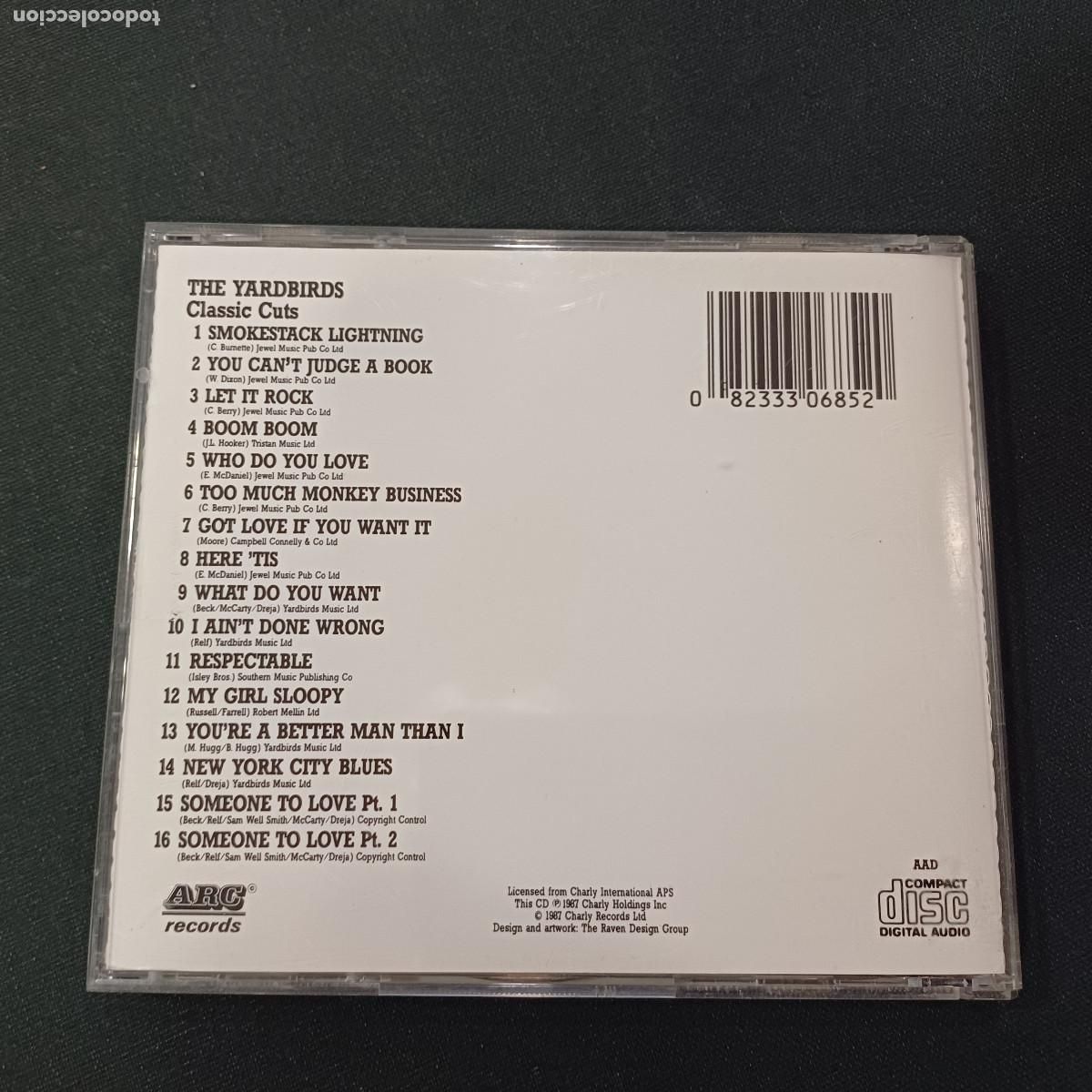 CDs de m&uacute;sica: THE YARDBIRDS/CLASSIC CUTS/CD. - Foto 3