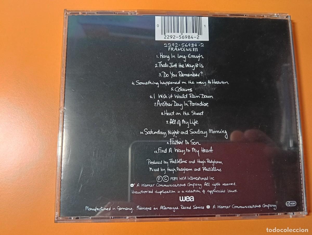 CDs de m&uacute;sica: CD PHIL COLLINS - BUT SERIOUSLY (WEA, 1989) - Foto 2