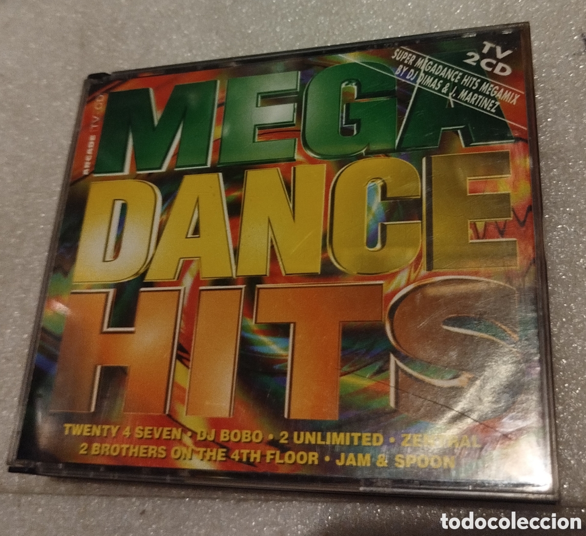 CDs de m&uacute;sica: Mega dance hits. Doble cd - Foto 1