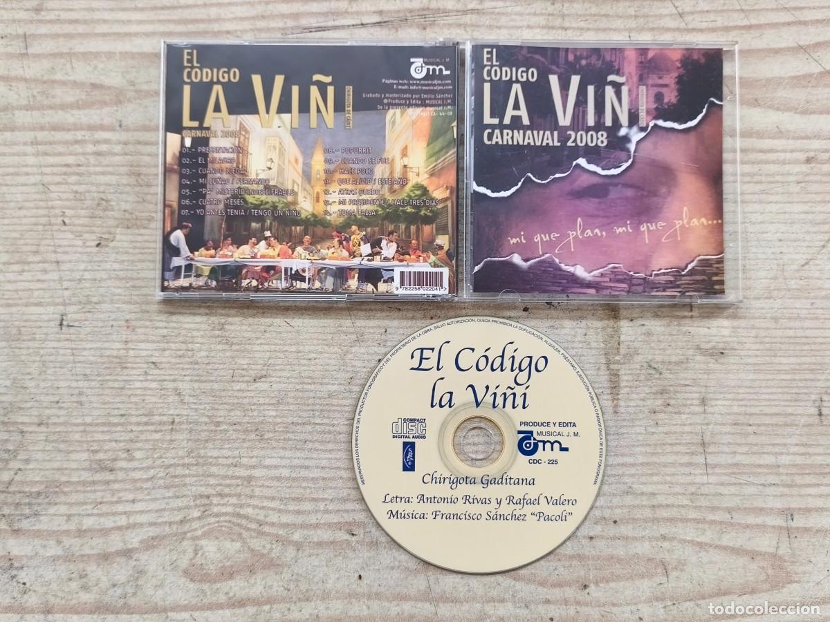 CDs de m&uacute;sica: El C&oacute;digo La Vi&ntilde;i - Carnaval De Cadiz CD - Foto 1