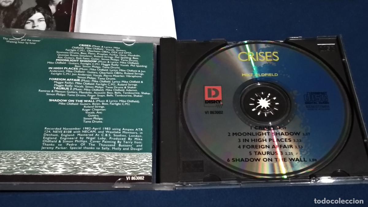 CDs de m&uacute;sica: CD - MIKE OLDFIELD - CRISES - VIRGIN RECORDS, 1983 - Foto 2
