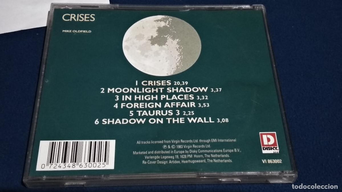 CDs de m&uacute;sica: CD - MIKE OLDFIELD - CRISES - VIRGIN RECORDS, 1983 - Foto 3