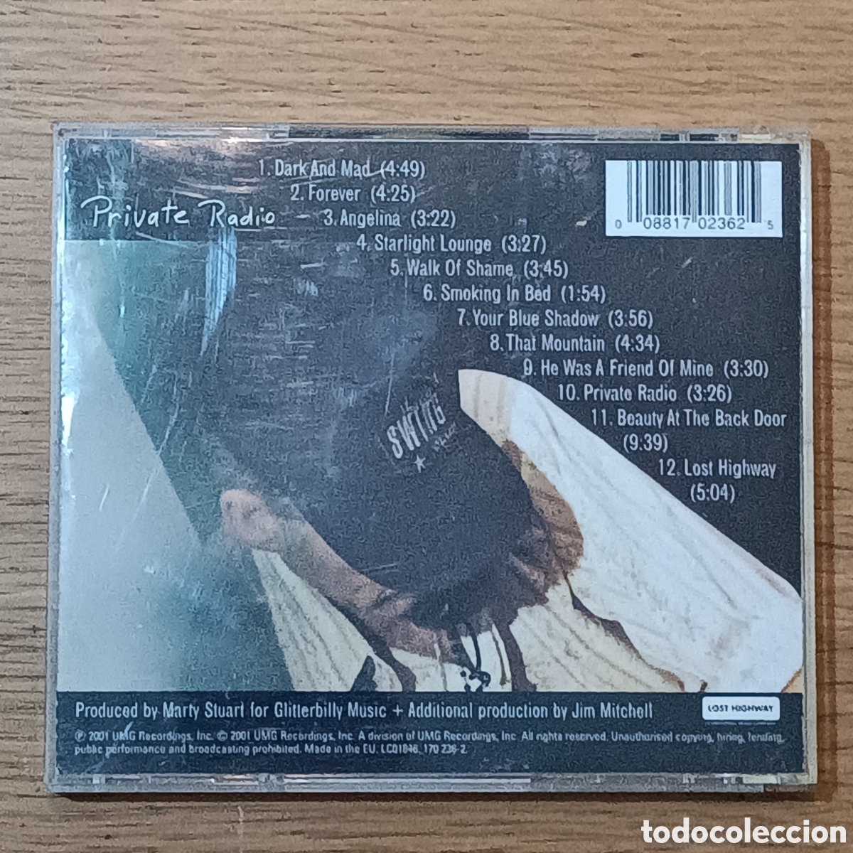 CDs de m&uacute;sica: Billy Bob Thomton CD Private Radio - Foto 2