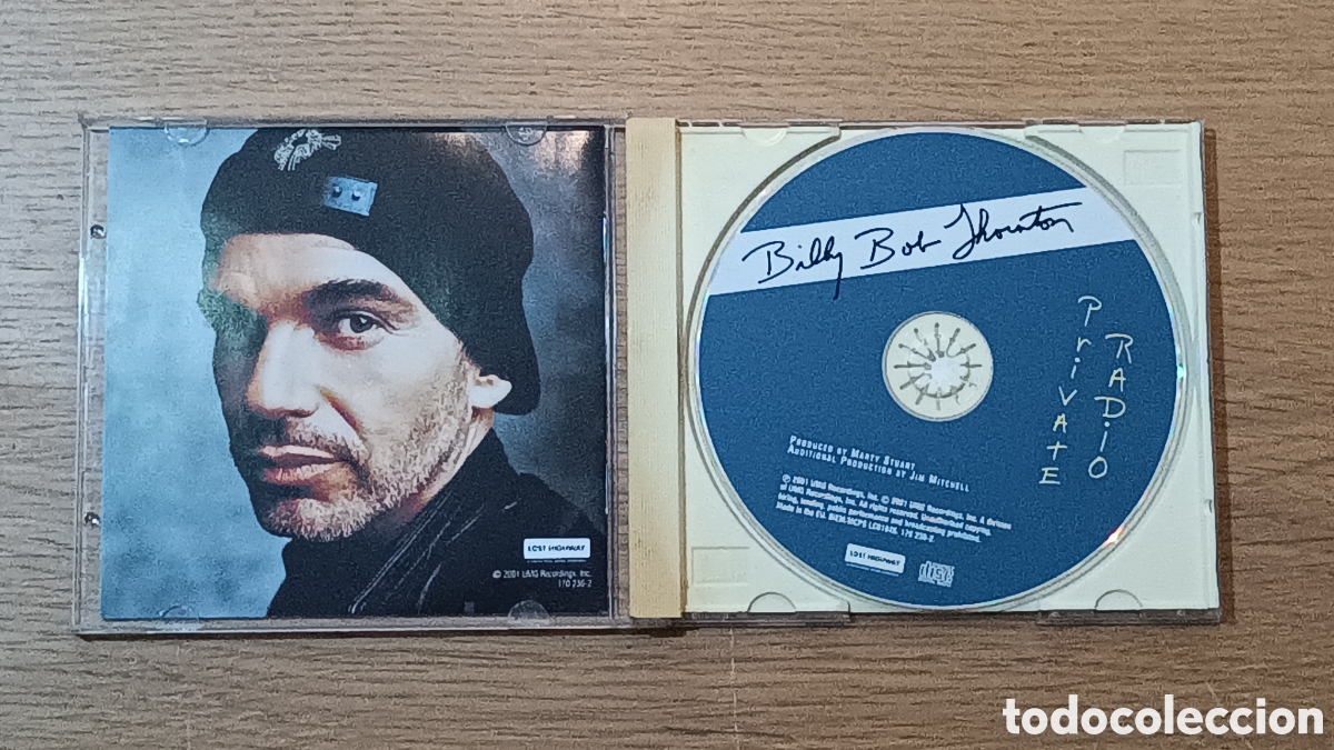 CDs de m&uacute;sica: Billy Bob Thomton CD Private Radio - Foto 3